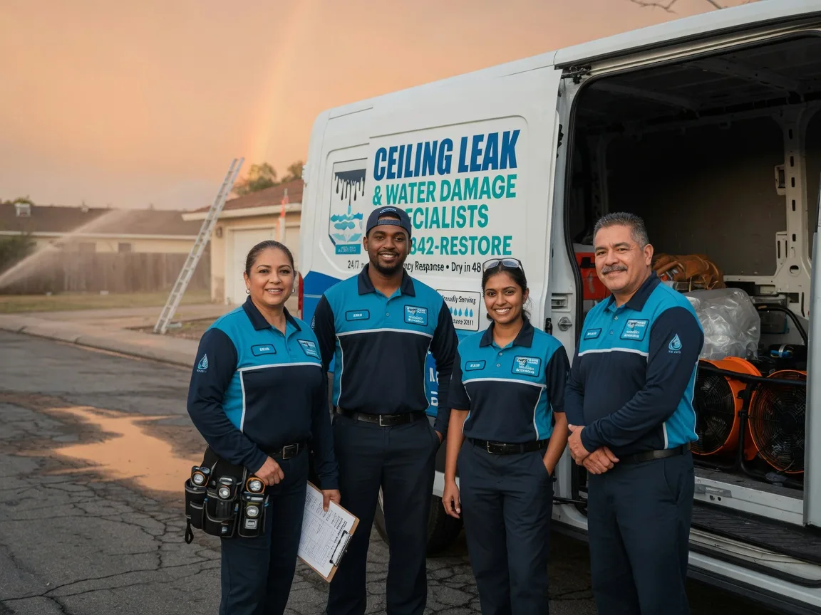 Ceiling Leak Cleanup company in Leesburg, NJ